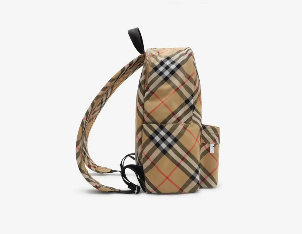 Balo Burberry Small Check 'Sand' 81023541 - Ảnh 3