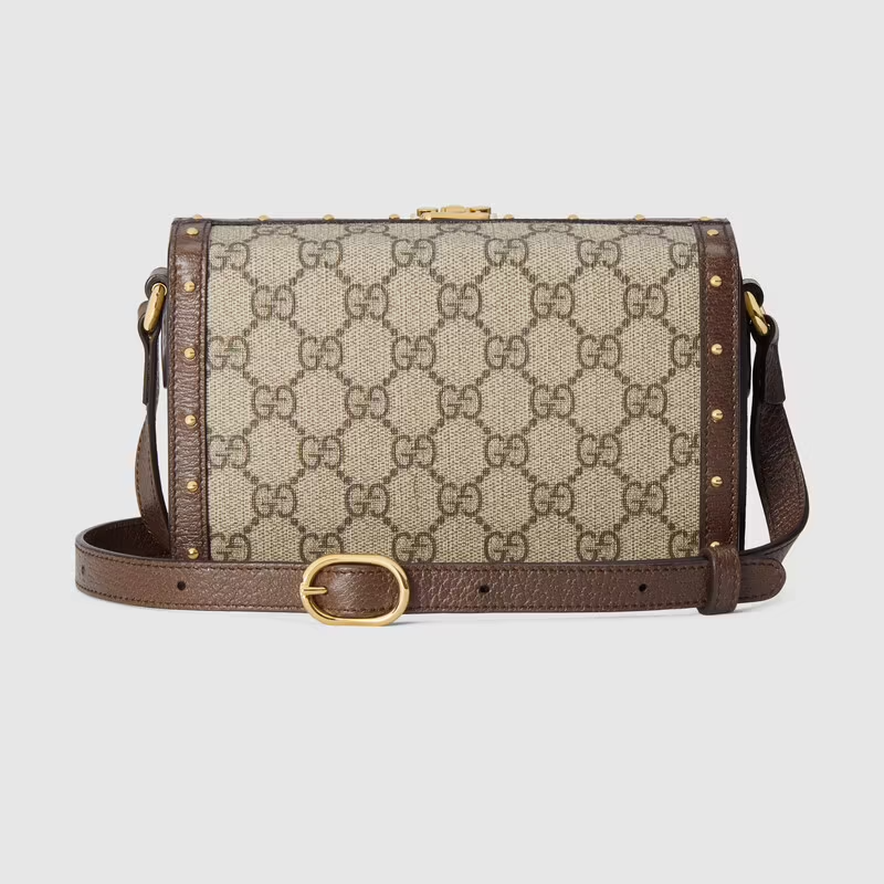 Túi Gucci GG Mini 'Beige Brown' 678460-HUHEG-8358 - Ảnh 3