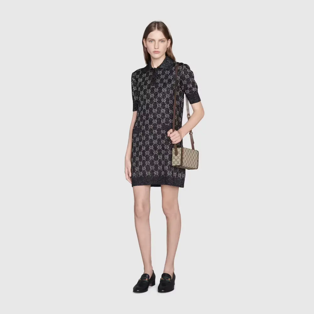 Túi Gucci GG Mini 'Beige Brown' 678460-HUHEG-8358 - Ảnh 5