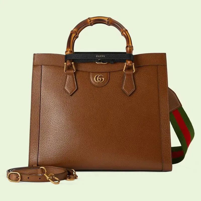 Túi Gucci Diana Medium Tote 'Brown' 678842-U3ZDT-2185 - Ảnh 4