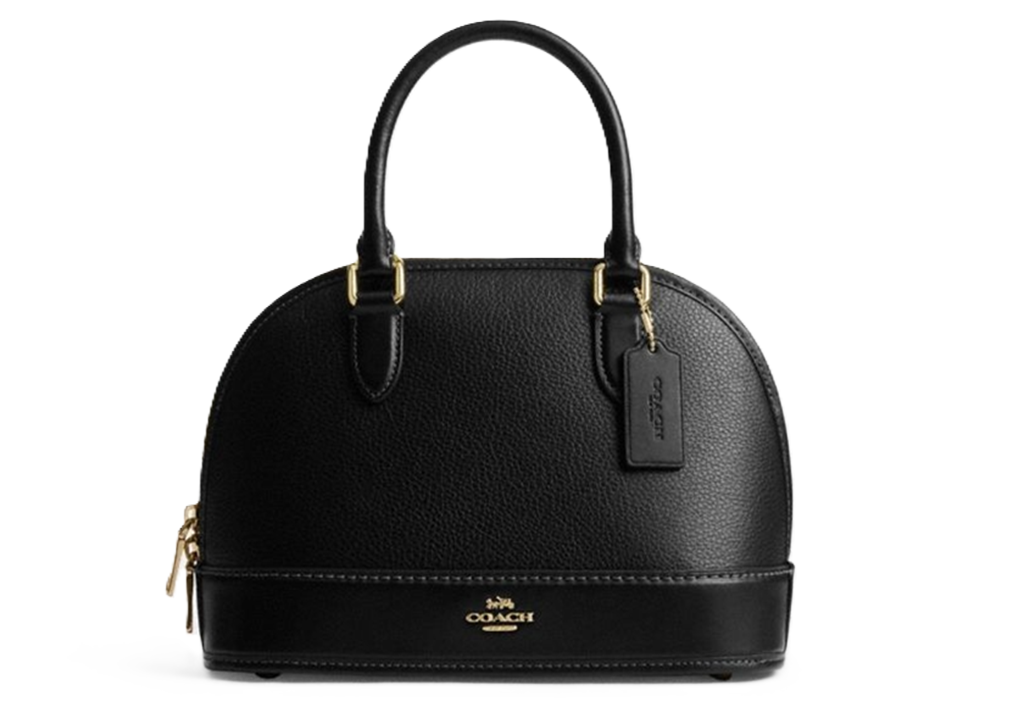 Túi Nữ Coach Sabrina Satchel Bag 'Black' CAM55-IMBLK