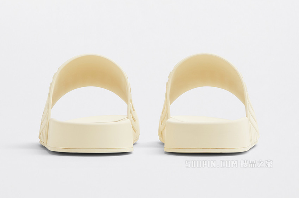 Dép Bottega Veneta Slider ‘White’ 690039V1O609031 - Ảnh 4