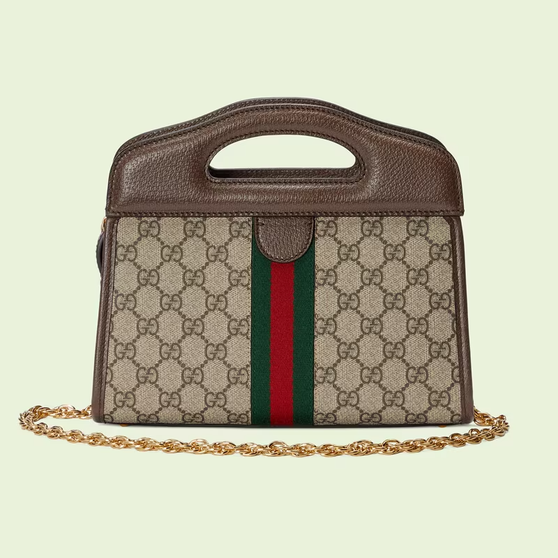 Túi Gucci Ophidia Small Tote With Web 'Beige Ebony' 693724-96IWO-8745 - Ảnh 3