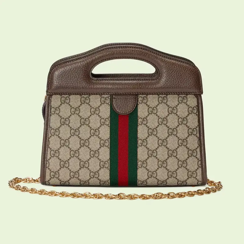 Túi Gucci Ophidia Small Tote With Web 'Beige Ebony' 693724-96IWO-8745 - Ảnh 3