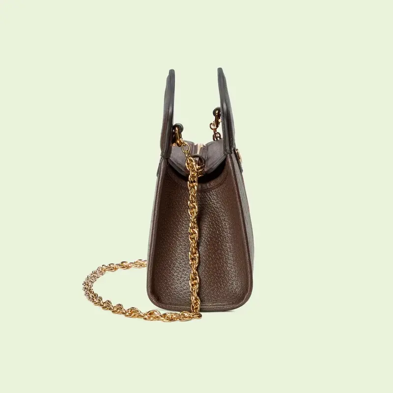 Túi Gucci Ophidia Small Tote With Web 'Beige Ebony' 693724-96IWO-8745 - Ảnh 4