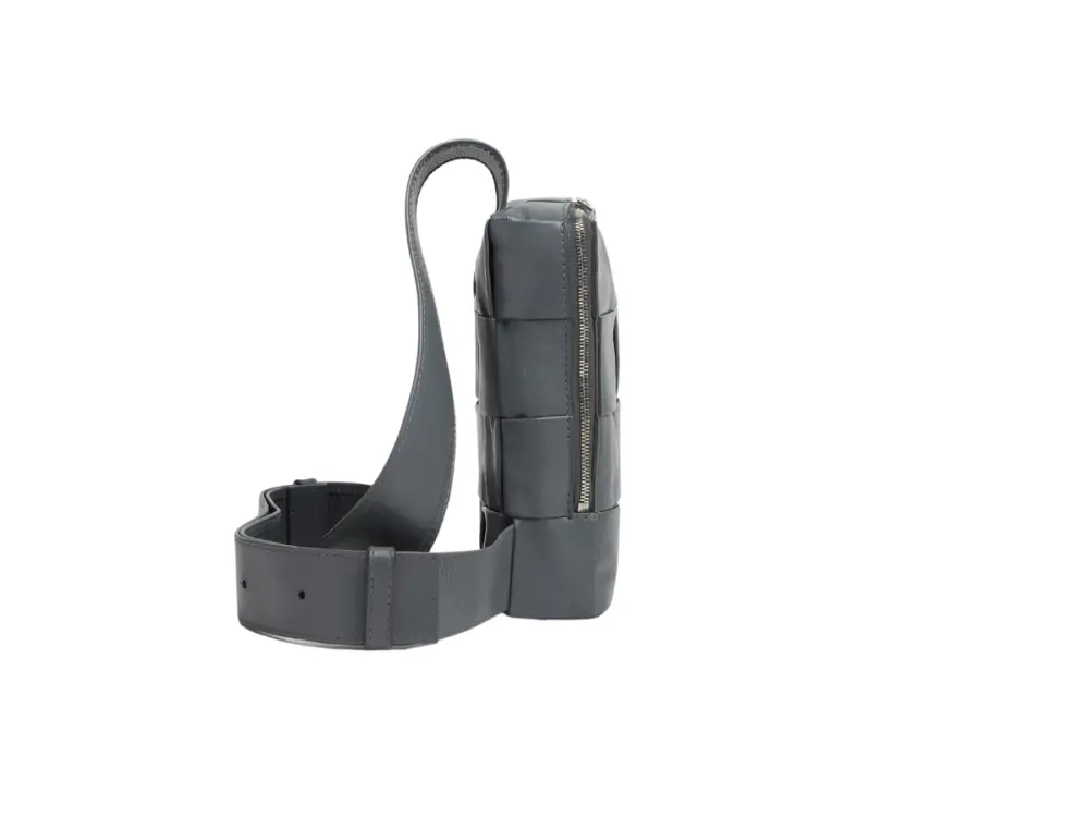 Túi Nam Bottega Veneta Cassette Sling Bag 'Grey' 701366VCQ721242 - Ảnh 3