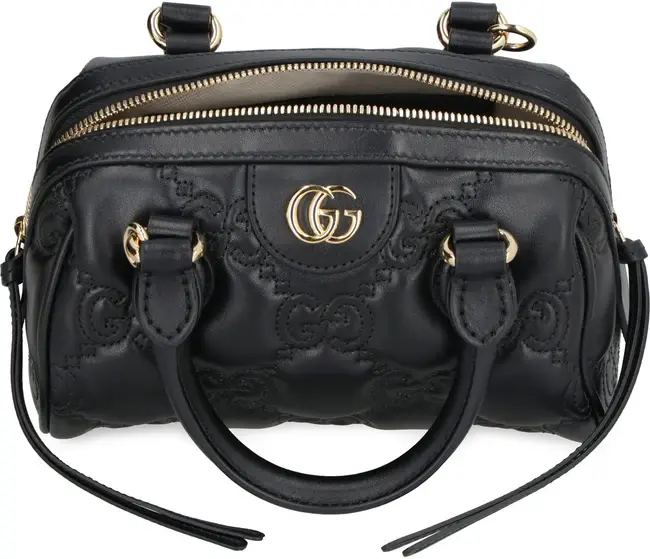 Túi Gucci Quilted Leather Handbag 'Black' 702251UM8HG-1046 - Ảnh 3