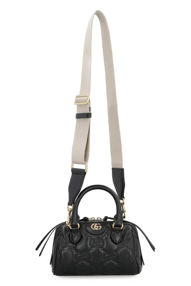 Túi Gucci Quilted Leather Handbag 'Black' 702251UM8HG-1046 - Ảnh 4