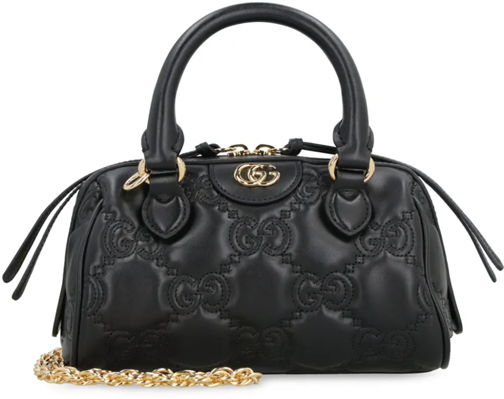 Túi Gucci Quilted Leather Handbag 'Black' 702251UM8HG-1046