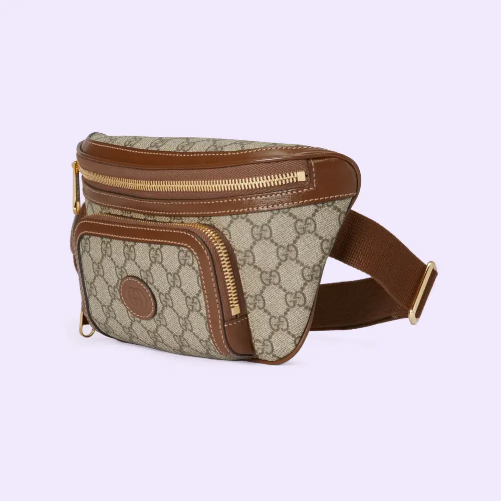 Túi Gucci GG Large Belt Bag 'Ebony' 733240-92THG-8563 - Ảnh 3
