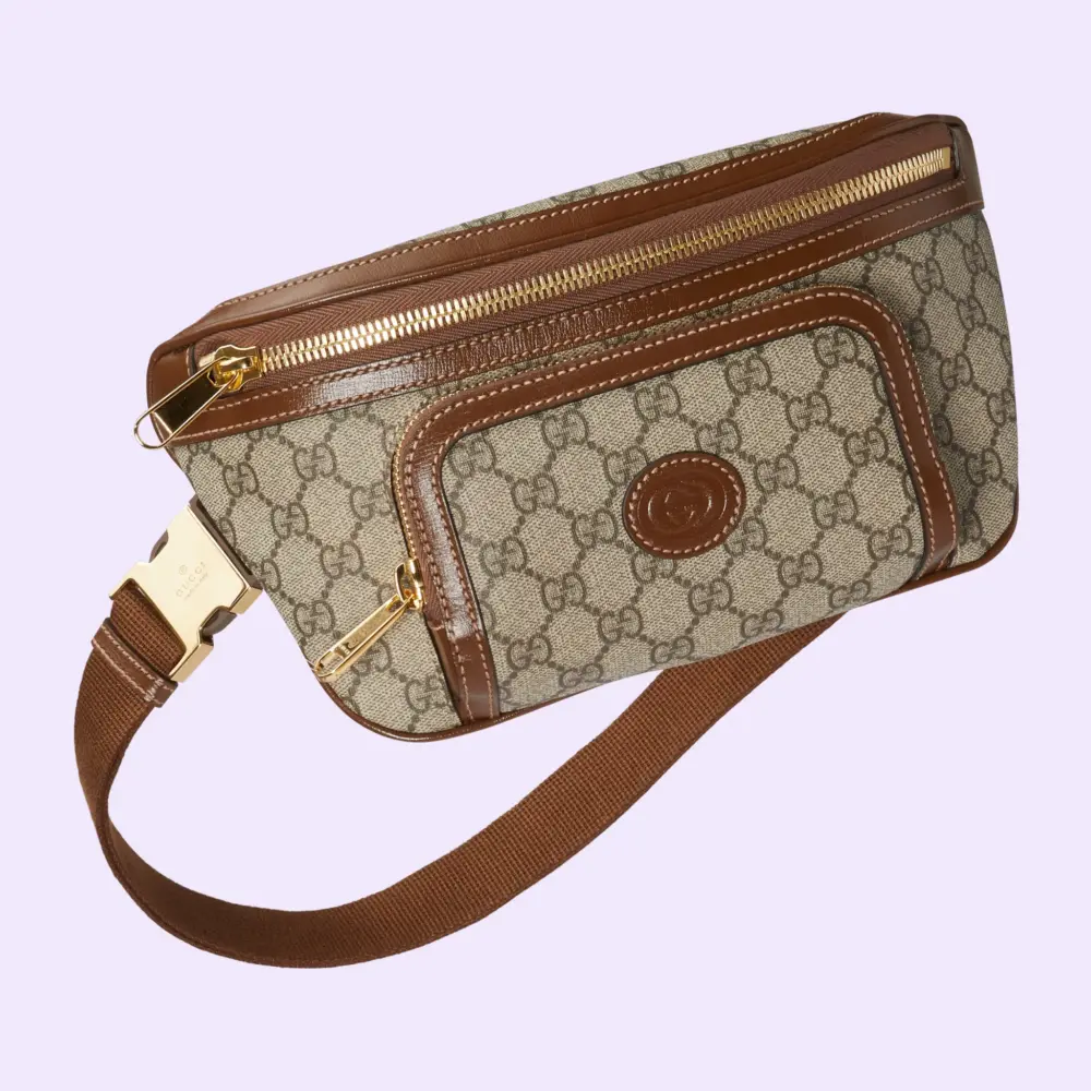Alternative view of Túi Gucci GG Large Belt Bag 'Ebony' 733240-92THG-8563
