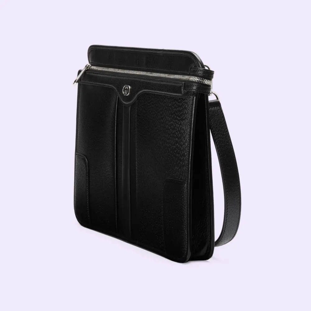Túi Gucci Messenger With Interlocking G 'Black' 735111-AABTC-1000 - Ảnh 4