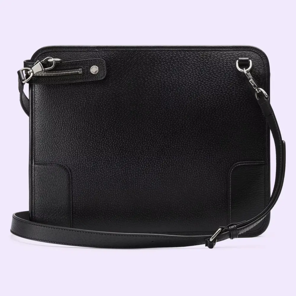 Alternative view of Túi Gucci Messenger With Interlocking G 'Black' 735111-AABTC-1000