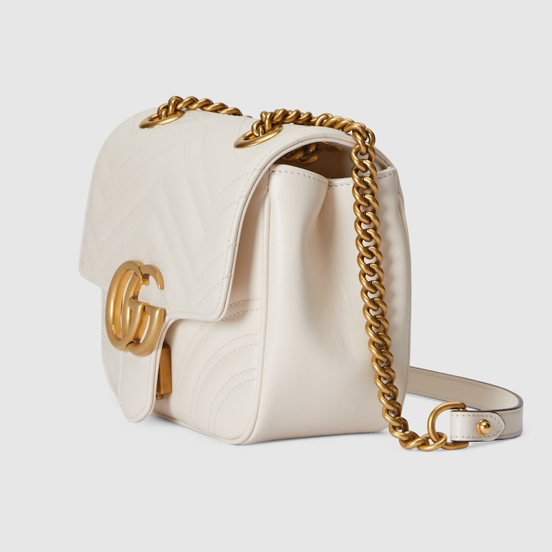 Alternative view of Túi Nữ Gucci Marmont Mini Shoulder Bag 'White' 739682-AABZC-9022