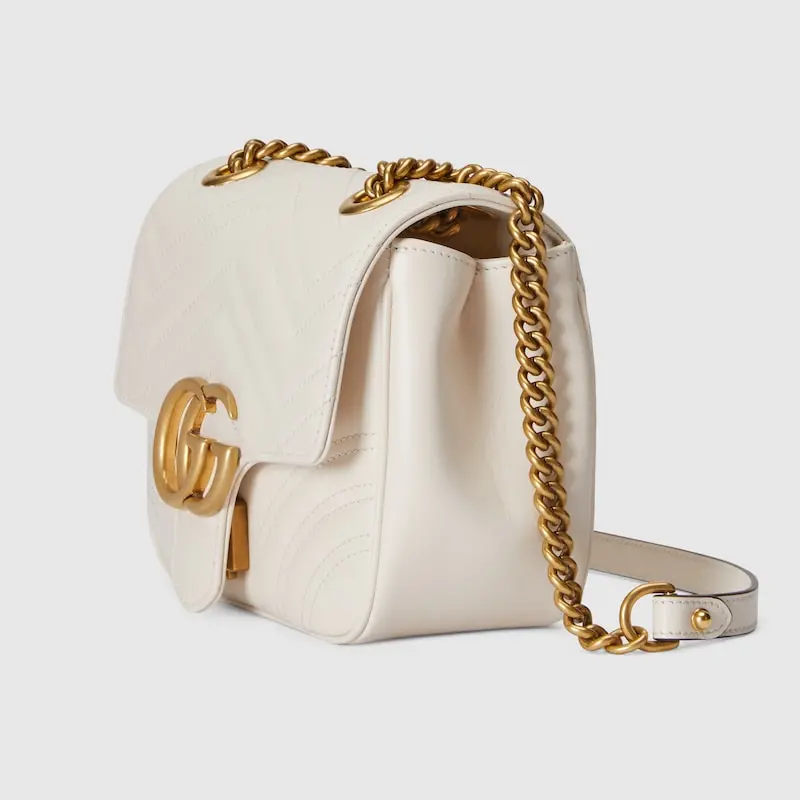 Alternative view of Túi Nữ Gucci Marmont Mini Shoulder Bag 'White' 739682-AABZC-9022