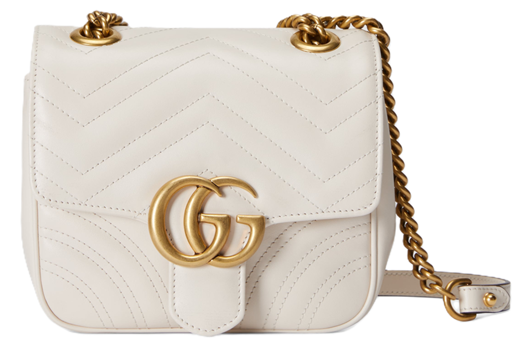 Túi Nữ Gucci Marmont Mini Shoulder Bag 'White' 739682-AABZC-9022