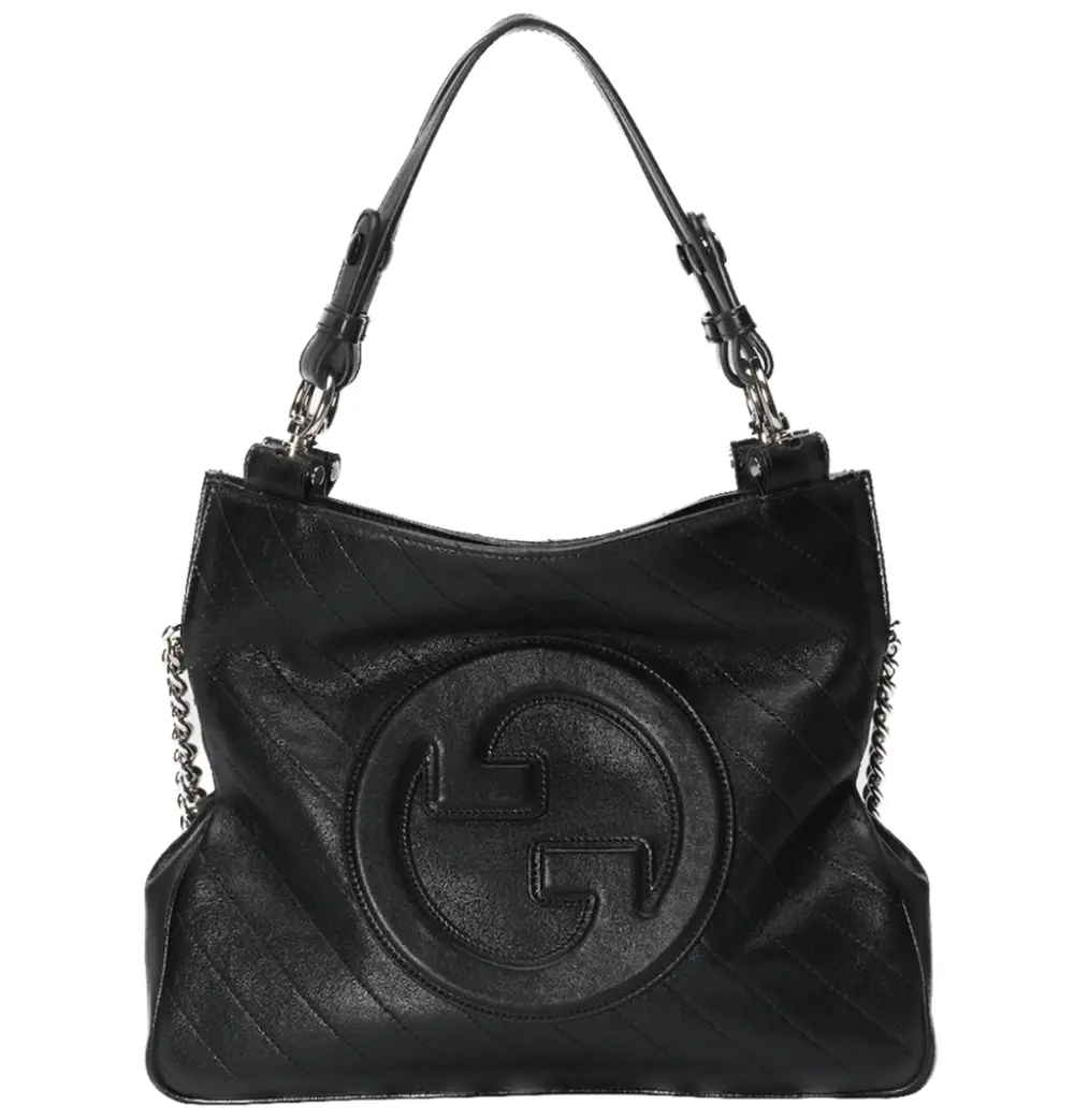Túi Gucci Blondie Small Tote Bag 'Black' 751518-1AAOW-1000