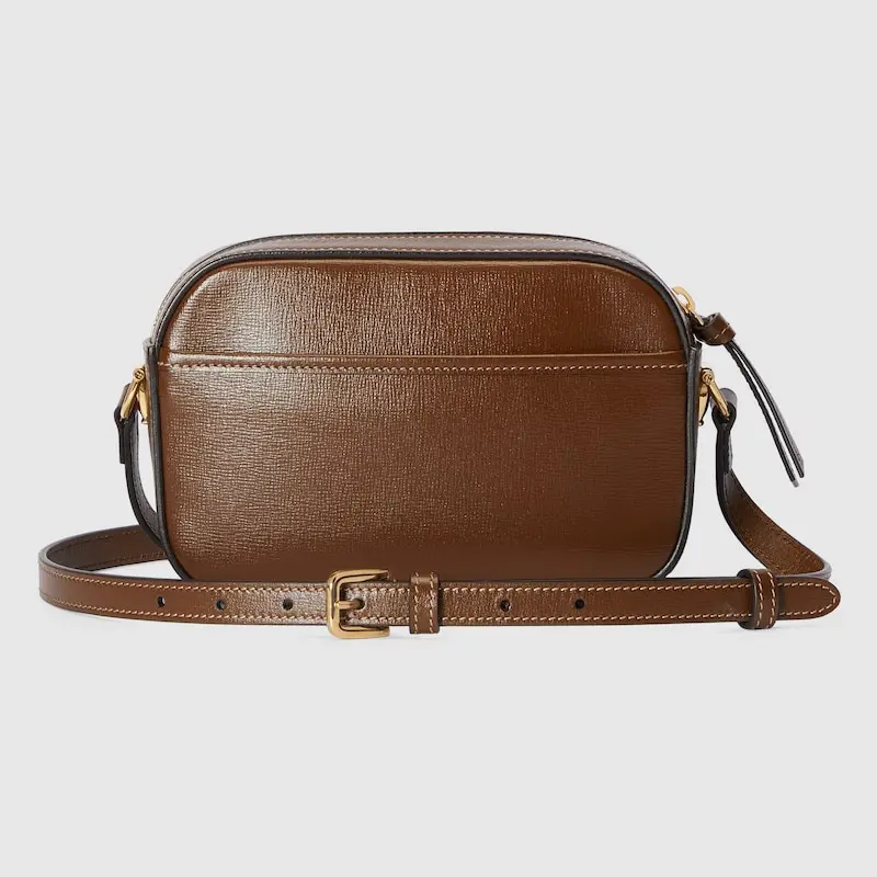 Túi Gucci Horsebit 1955 Mini Shoulder Bag 'Brown' 760196-1AAQD-2361 - Ảnh 3