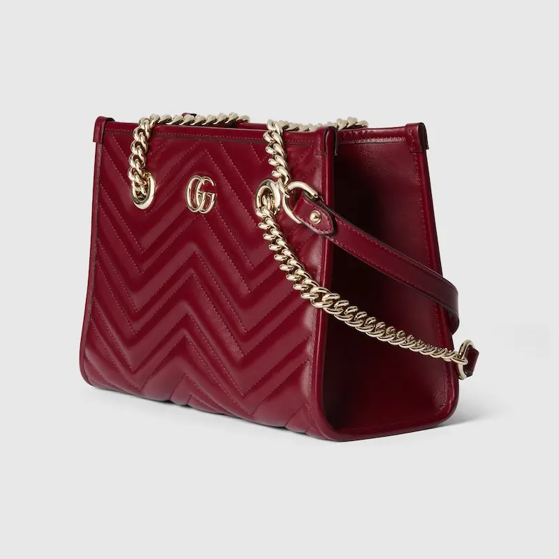 Alternative view of Túi Nữ Gucci Marmont Small Tote 'Rosso Ancora' 779727-AADPN-6207