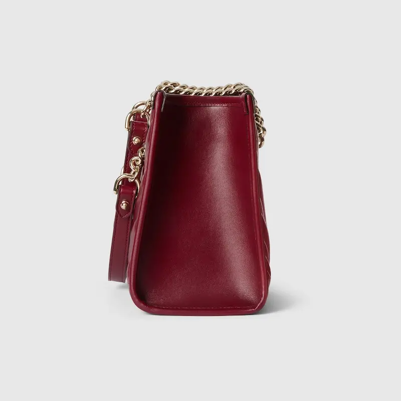 Túi Nữ Gucci Marmont Small Tote 'Rosso Ancora' 779727-AADPN-6207 - Ảnh 4