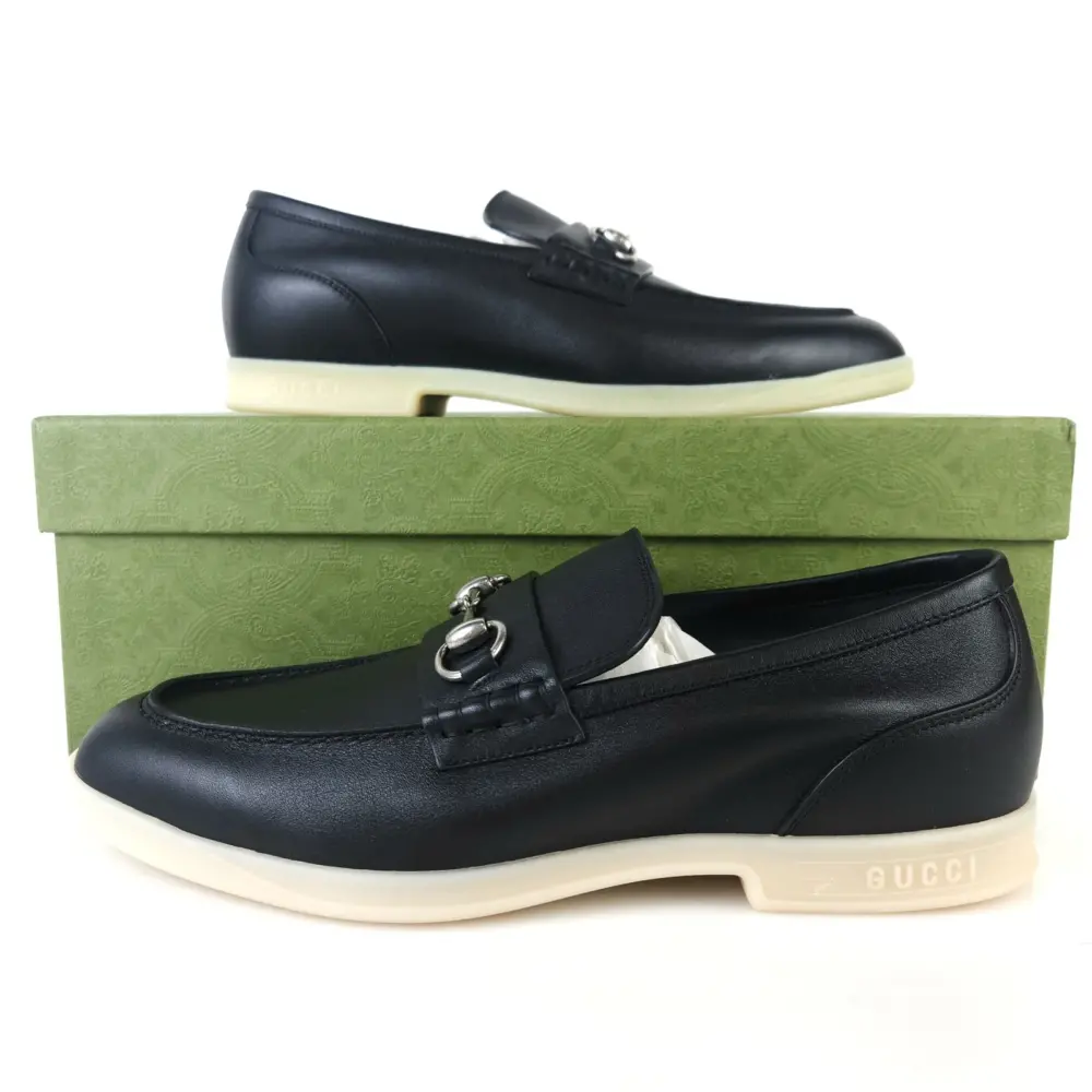 Giày Gucci Horsebit Loafer ‘Black’ 782672-9078-129898421 - Ảnh 4