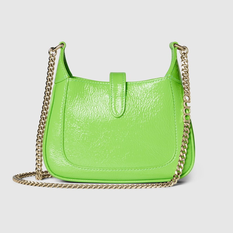 Túi Nữ Gucci Jackie Notte Python 'Electric Green' 782889-0P50G-3808 - Ảnh 4