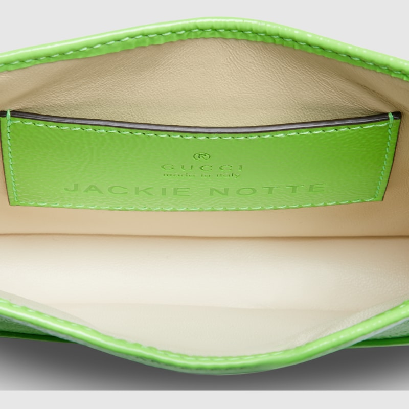 Túi Nữ Gucci Jackie Notte Python 'Electric Green' 782889-0P50G-3808 - Ảnh 3