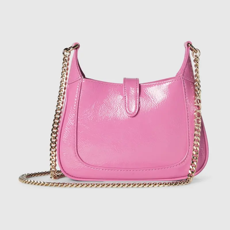 Túi Nữ Gucci Jackie Notte Python Mini 'Pink' 782889-0P50G-5640 - Ảnh 4