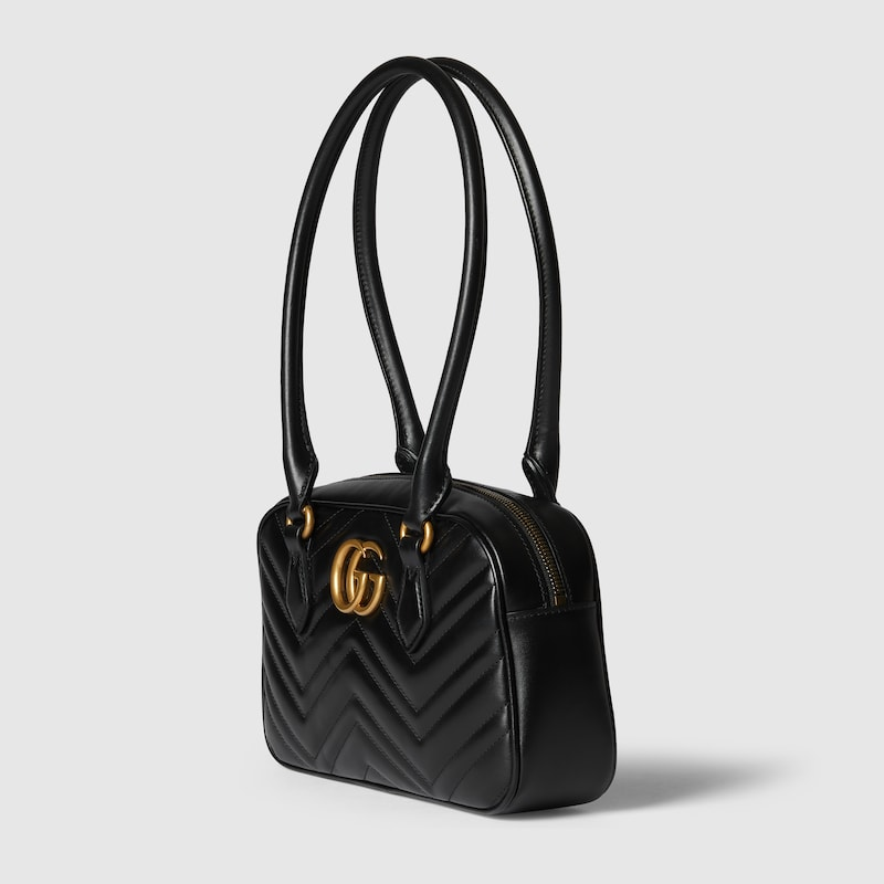 Túi Gucci Marmont Small Top Handle Bag 'Black' 795199-AABZB-1000 - Ảnh 5