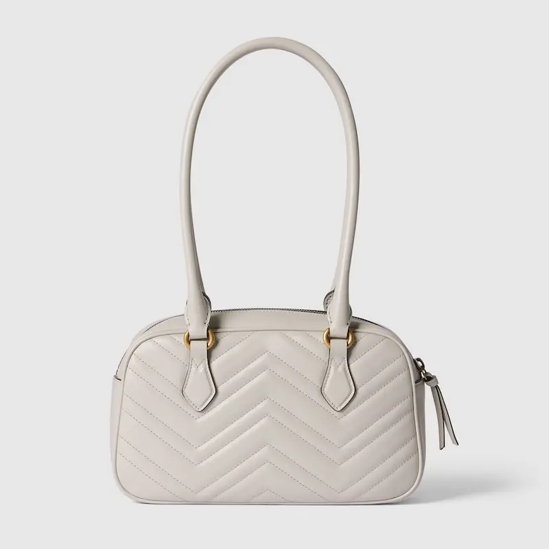 Túi Gucci Marmont Small Top Handle Bag 'Light Grey' 795199-AABZB-1712 - Ảnh 4