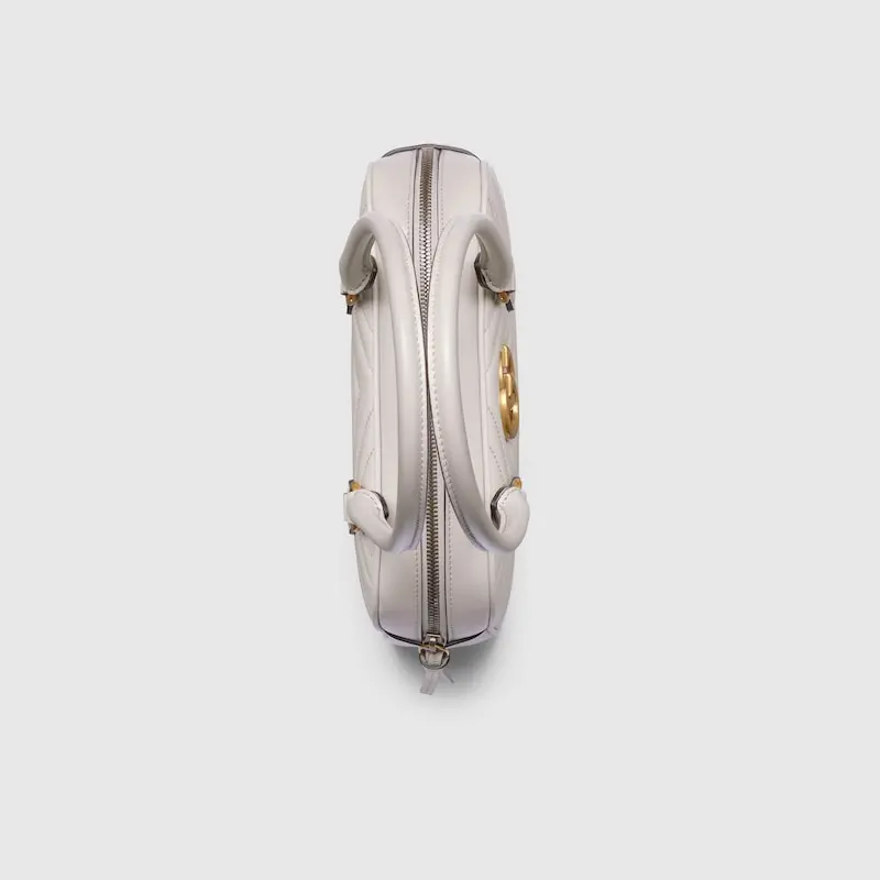 Alternative view of Túi Gucci Marmont Small Top Handle Bag 'Light Grey' 795199-AABZB-1712