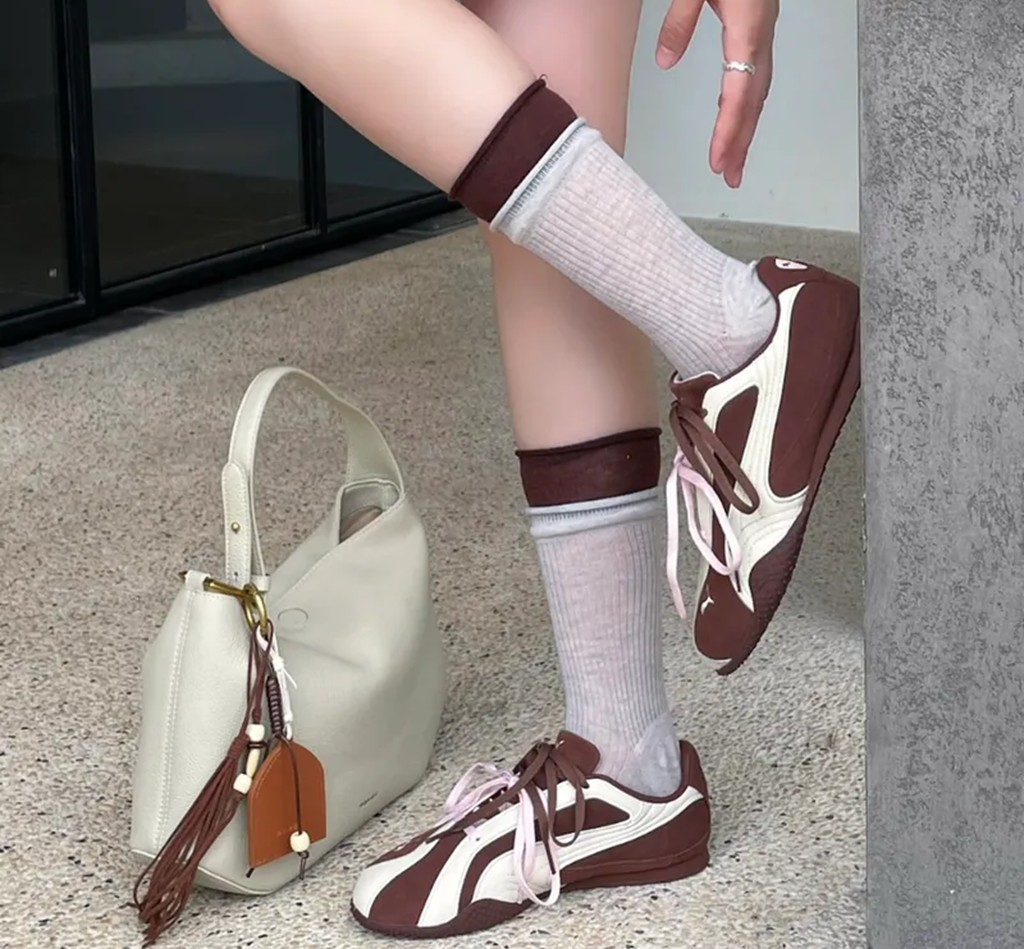 Giày Puma Bella V2 Suede ‘Brown & Beige’ 404709-02 - Ảnh 3