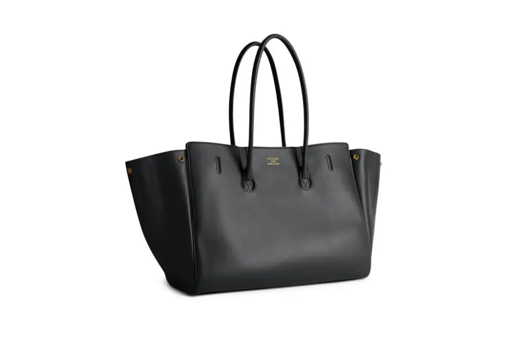 Túi Nữ Balenciaga Bel Air Medium Carry All Bag 'Black' 8054812ABAV1000 - Ảnh 2