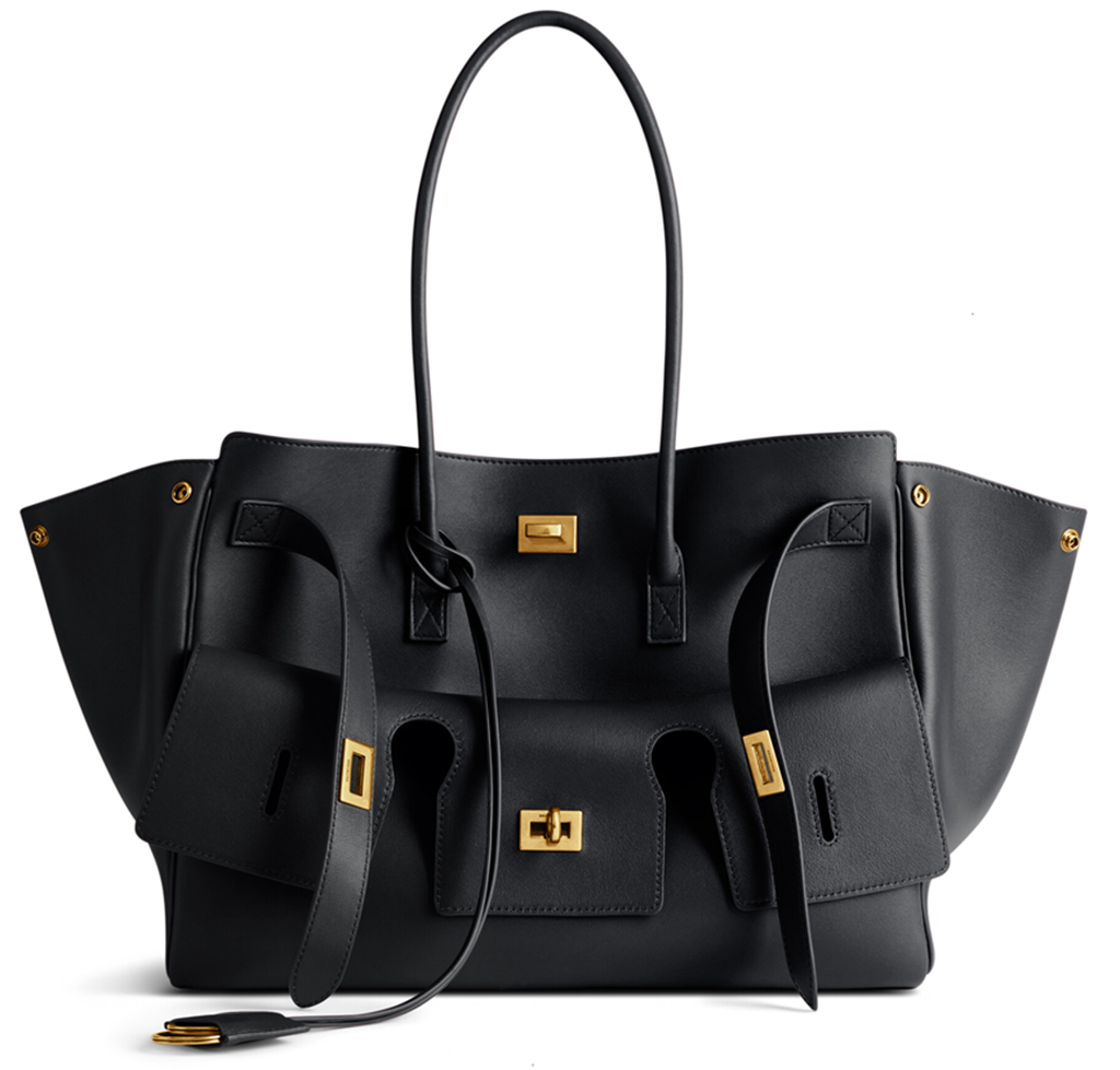 Túi Nữ Balenciaga Bel Air Medium Carry All Bag 'Black' 8054812ABAV1000