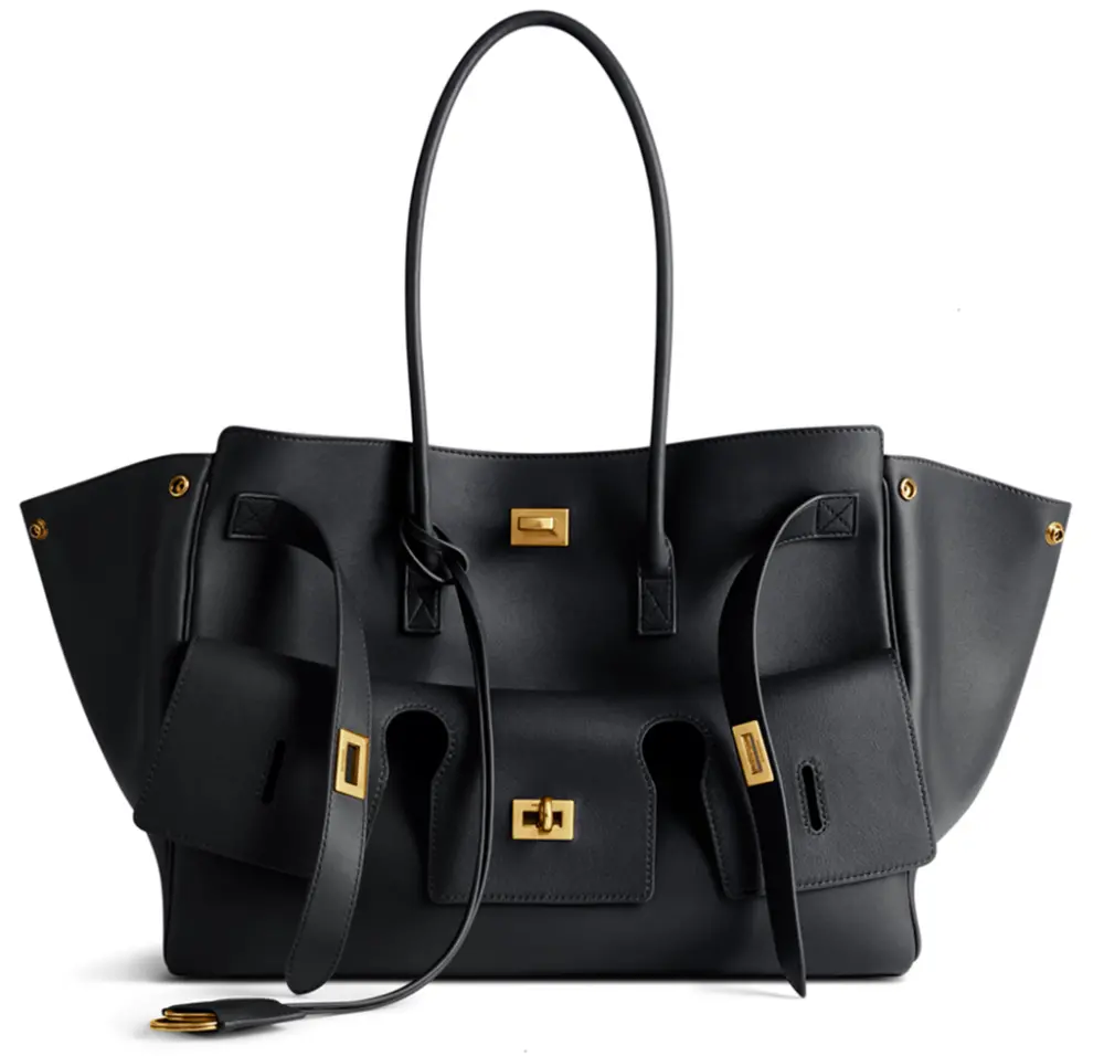 Túi Nữ Balenciaga Bel Air Medium Carry All Bag 'Black' 8054812ABAV1000