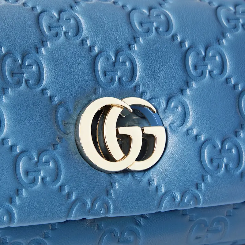 Túi Gucci Gg Milano Mini Top 'Blue' 806017-AAD5U-4228 - Ảnh 5