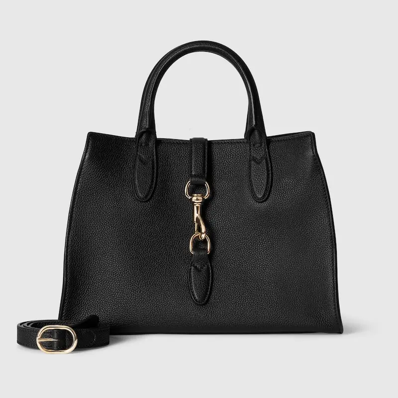 Alternative view of Túi Gucci Medium Tote Hook Closure 'Black' ‎806205-AZB0G-1000