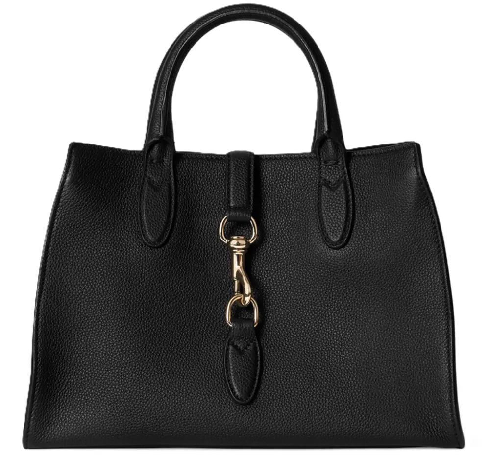 Túi Gucci Medium Tote Hook Closure 'Black' 806205-AZB0G-1000
