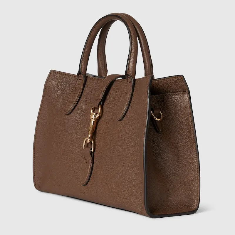 Alternative view of Túi Gucci Medium Tote Hook Closure 'Brown'  806205-AZB0G-2548