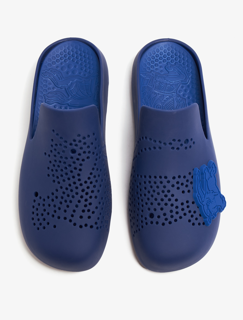 Alternative view of Dép Burberry Stingray Clogs 'Blue' 8085695-B7323