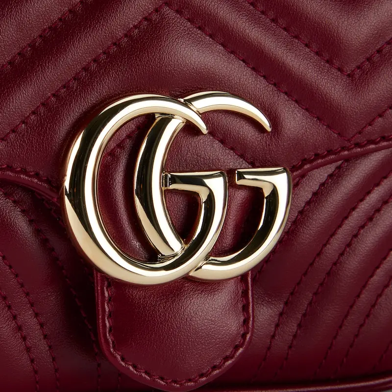 Túi Gucci Gg Marmont Mini 'Rosso Ancora' 811238-AAECK-6207 - Ảnh 4