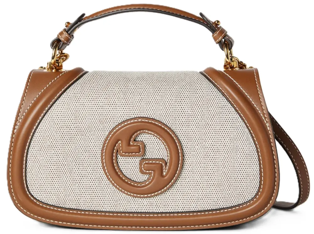 Túi Gucci Blondie Small Top 'Beige White' 815714-HAAKF-2545