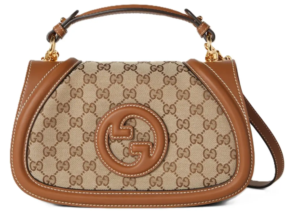 Túi Gucci Blondie Small Top 'Beige' 815714-HAAKG-9755