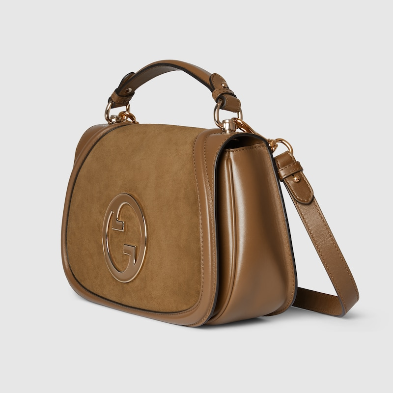 Alternative view of Túi Nữ Gucci Blondie Medium Suede 'Brown' 815719-CAAAU-2808