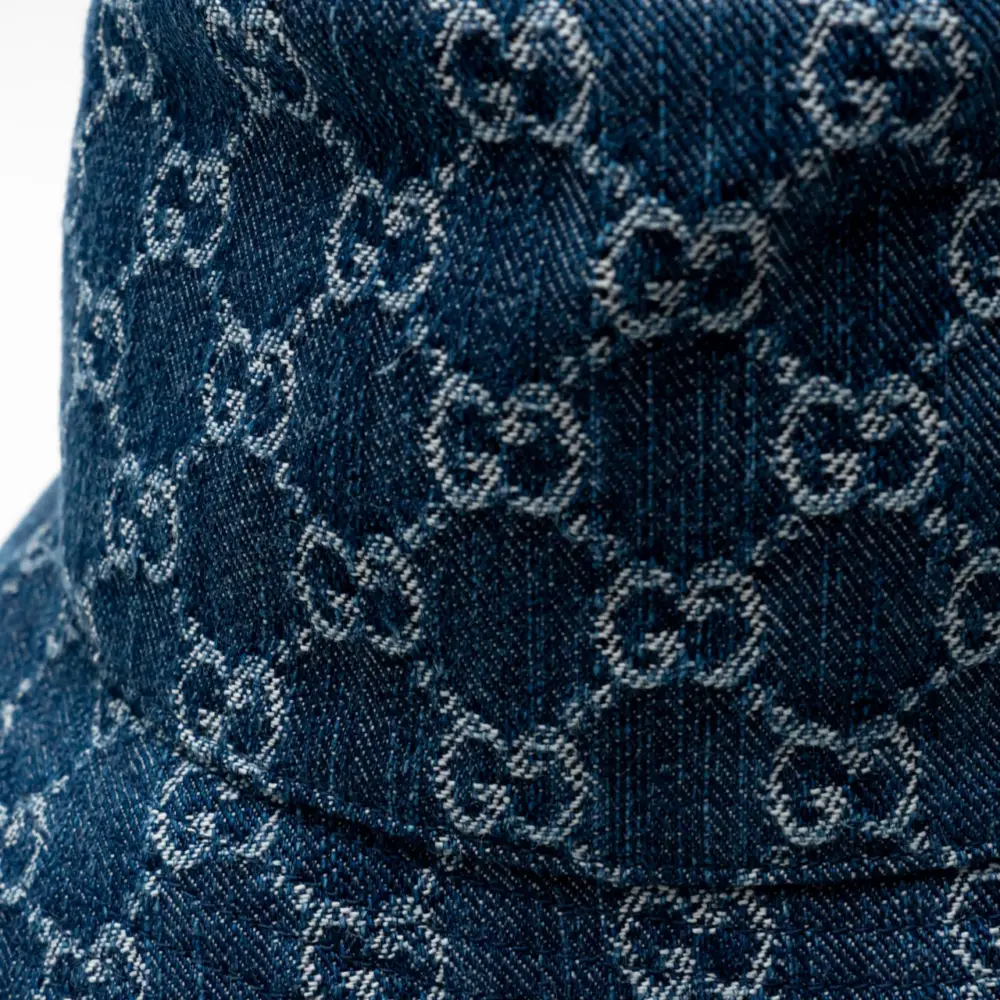 Alternative view of Mũ Gucci GG Denim Bucket Hat ‘Denim’ 816543-3HA7U-4265