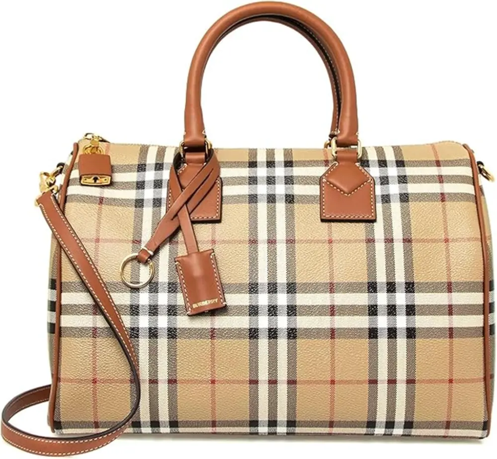 Túi Burberry 2-Way Bag MD BOWLING 'Beige' 80713551