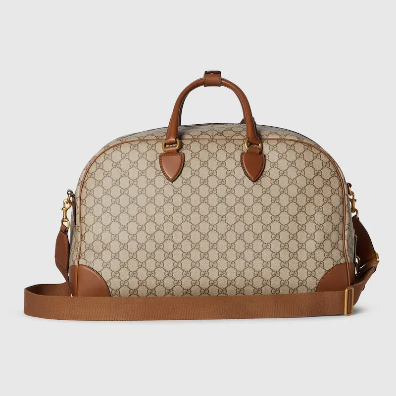 Alternative view of Túi Gucci GG Emblem Medium Duffle 'Brown' 821148-FAEH7-9796