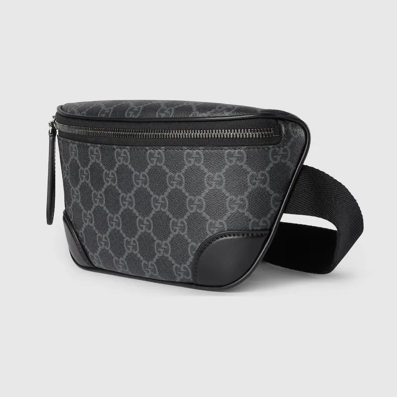Túi Gucci Emblem Small Belt Bag 'Black' 821165-FAED9-1000 - Ảnh 4