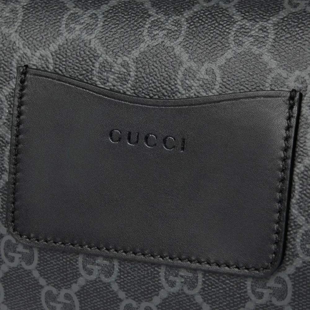 Túi Gucci Emblem Small Belt Bag 'Black' 821165-FAED9-1000 - Ảnh 3