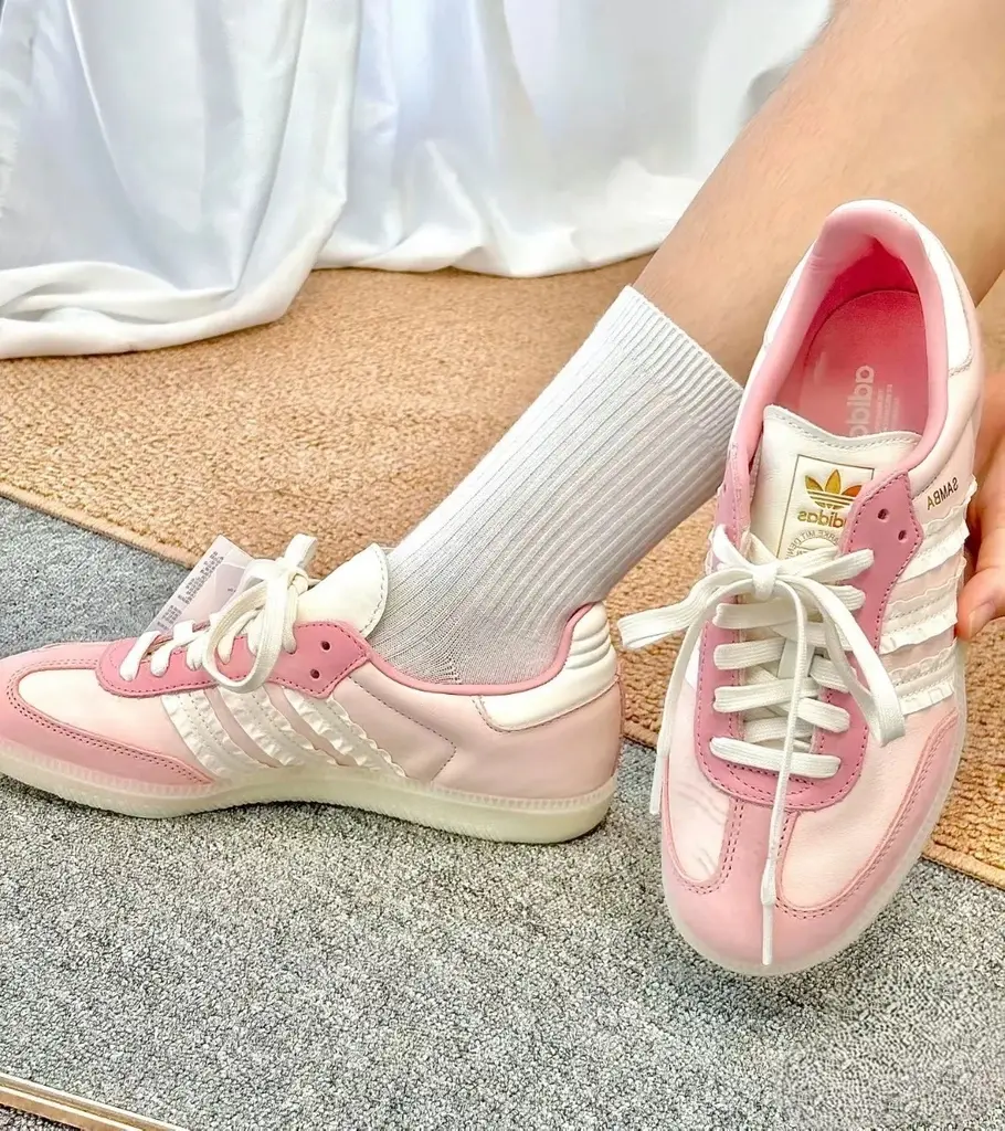 Giày Adidas SAMBA OG W 'Wonder Quartz' JR8830 - Ảnh 5
